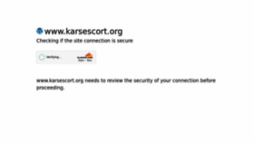 What Karsescort.org website looks like in 2024 