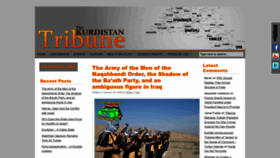 What Kurdistantribune.com website looks like in 2024 