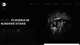 What Kobariski-muzej.si website looks like in 2024 