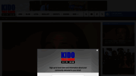 What Kidotalkradio.com website looks like in 2024 
