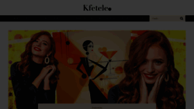 What Kfetele.ro website looks like in 2024 