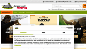 What Kampeerwereld.nl website looks like in 2024 