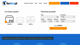 What Kurjerzy.pl website looks like in 2024 