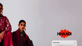 What Khaadi.com website looks like in 2024 