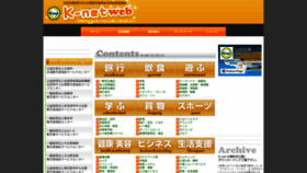 What Knet-web.net website looks like in 2024 