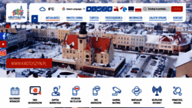 What Krotoszyn.pl website looks like in 2024 