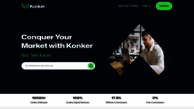 What Konker.io website looks like in 2024 