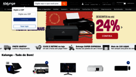 What Kalunga.com.br website looks like in 2024 
