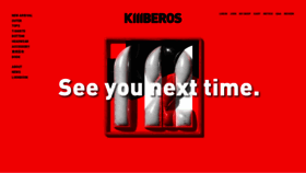 What Killberos.com website looks like in 2024 