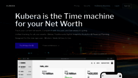 What Kubera.com website looks like in 2024 