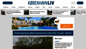 What Kobenhavnliv.dk website looks like in 2024 