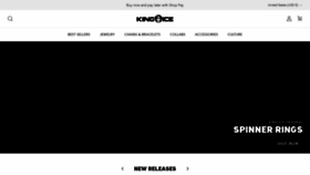 What Kingice.com website looks like in 2024 
