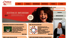 What Kindergartenexperte.de website looks like in 2024 