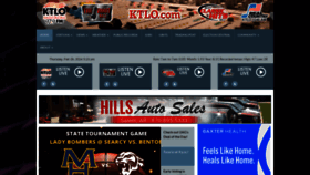 What Ktlo.com website looks like in 2024 