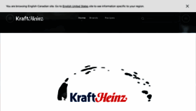 What Kraftcanada.com website looks like in 2024 