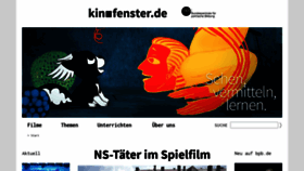 What Kinofenster.de website looks like in 2024 