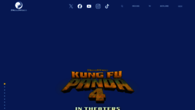 What Kungfupanda.com website looks like in 2024 