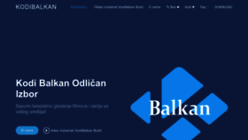 What Kodibalkan.com website looks like in 2024 