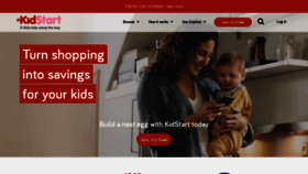 What Kidstart.co.uk website looks like in 2024 