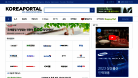 What Koreaportal.com website looks like in 2024 