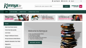 What Kennys.ie website looks like in 2024 