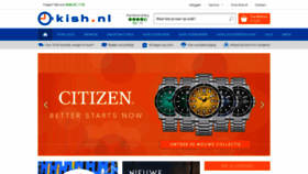 What Kish.nl website looks like in 2024 