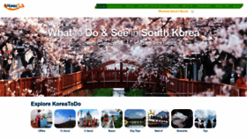 What Koreatodo.com website looks like in 2024 