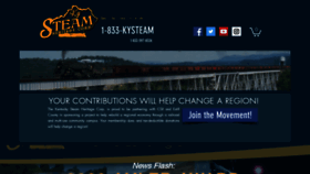 What Kentuckysteam.org website looks like in 2024 