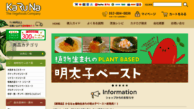 What Karuna.co.jp website looks like in 2024 