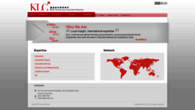 What Klccpa.com website looks like in 2024 