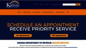 What Ksrevenue.gov website looks like in 2024 