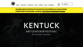 What Kentuck.org website looked like in 2024 (1 year ago)