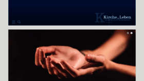 What Kirche-und-leben.de website looked like in 2024 (2 years ago)