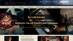 What Ka-gold-jewelry.com website looks like in 2024 