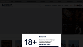 What Kolchuga.ru website looks like in 2024 
