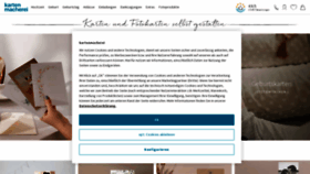 What Kartenmacherei.de website looks like in 2024 