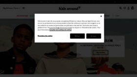What Kidsaround.com website looks like in 2024 