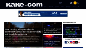 What Kake.com website looks like in 2024 