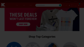 What Kmart.com website looks like in 2024 