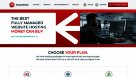 What Knownhost.com website looks like in 2024 