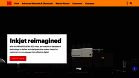 What Kodak.com website looks like in 2024 