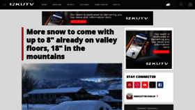 What Kutv.com website looked like in 2024 (1 year ago)