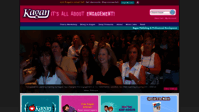 What Kaganonline.com website looked like in 2024 (1 year ago)