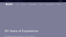 What Kayabaskul.com website looks like in 2024 