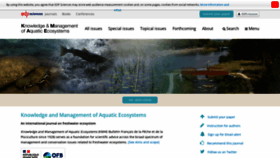 What Kmae-journal.org website looks like in 2024 