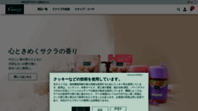 What Kneipp.jp website looked like in 2024 (1 year ago)