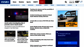 What Kvue.com website looks like in 2024 