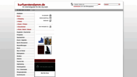 What Kurfuerstendamm.de website looks like in 2024 