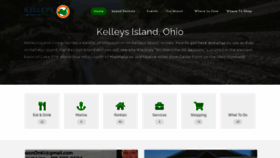 What Kelleysisland.com website looks like in 2024 