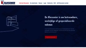 What Klussenier.nl website looks like in 2024 